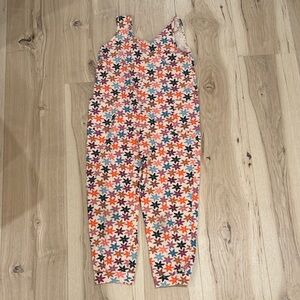 Alice + Ames Girls Flower Print Romper